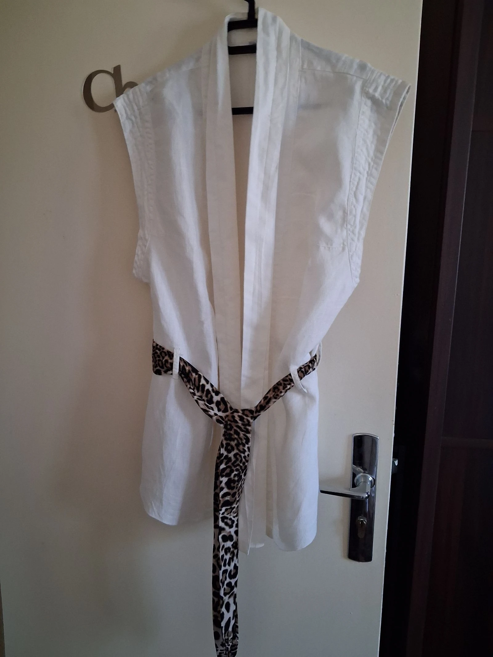 Tunique blanche ouverte Promod taille 38